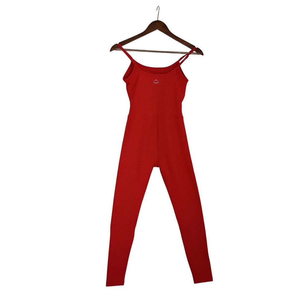 Beyond Yoga Spacedye Red Jumpsuit Unitard XS NWT Activewear Bodysuit MSRP‎ $138
